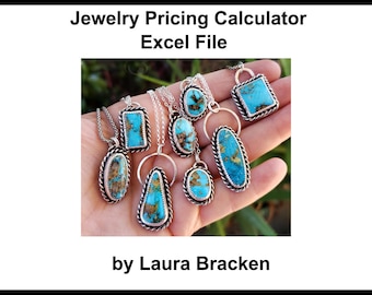 Jewelry and Craft Pricing Calculator - Easy to Use (Excel File)