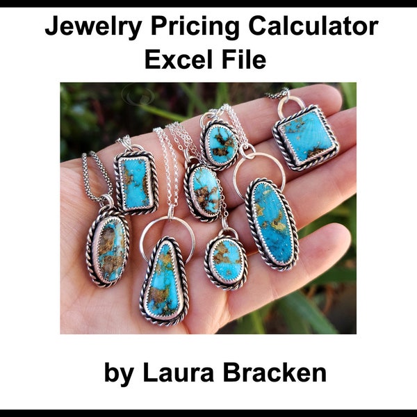 Jewelry and Craft Pricing Calculator - Easy to Use (Excel File)