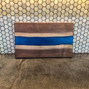 cutting board/ charcuterie board/ epoxy river board