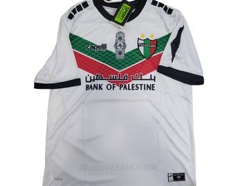 T-shirt Fc Palestino, fc Palestijnse trui, Vrij Palestina, Voetbalshirt, Voetbal, Palestina t-shirt, unisex, t-shirt Palestina, gaza,