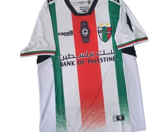 T-shirt Fc Palestino rayures premier kit 2024, T-shirt Fc Palestino, livraison gratuite édition spéciale 2024, Free Palestine, Maillot de football