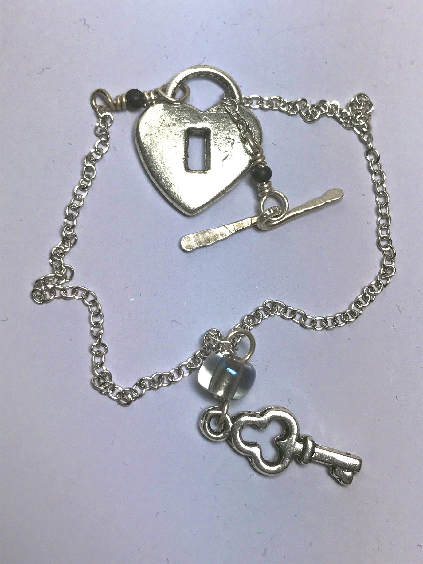 Heart Lock Bracelet – The Dainty Doe