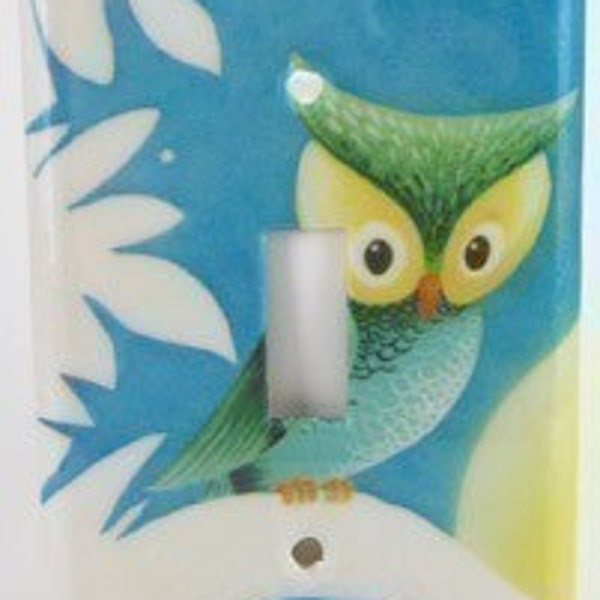 Night Owl Light Switch Plate