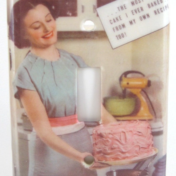 Bake a Cake Light Switch Plate