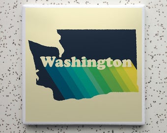 Washington Rise Tile Coaster