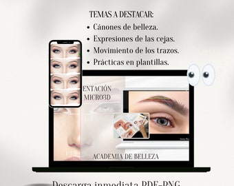 Diseño de cejas adaptado a los cánones de belleza.