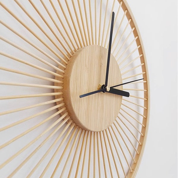 Bamboo handmade clock DIY material kit