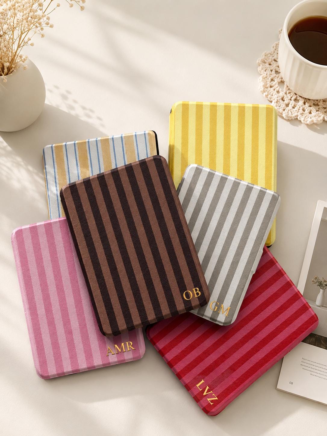 Personalized kindle case with initials - Etsy 日本