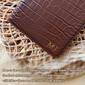 Custom Croc Leather Kindle Case with Stand & Hand Strap Auto Wake/Sleep, Personalized Mother's Day Gift for Kindle Paperwhite 12th 7" image 8