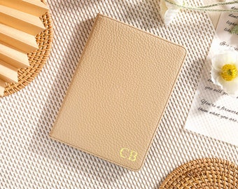 Funda Kindle de piel color lichi beige, funda Kindle Colorsoft, funda Kindle Paperwhite de 12.ª generación y Kindle 2024 de 11.ª generación, soporte trasero magnético con función de encendido/apagado automático.