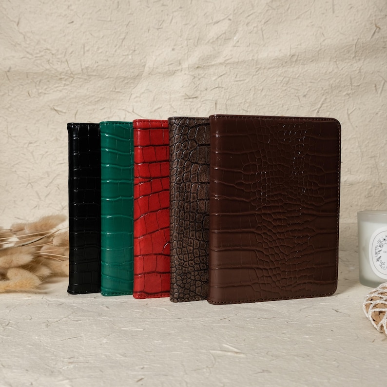 Custom Croc Leather Kindle Case with Stand & Hand Strap Auto Wake/Sleep, Personalized Mother's Day Gift for Kindle Paperwhite 12th 7" image 12