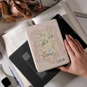 CheerBeak Kindle Case,Kobo case,Kindle Paperwhite 12th Gen and Kindle Colorsoft with Hand Strap,Auto Sleep Wake,Magnetic Back