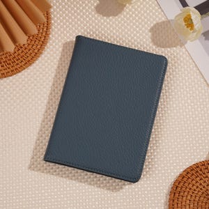 Brown Lychee Leather Kindle Case, Kindle Colorsoft Case, Kindle Paperwhite 12th, Kindle 2024 11th Case, Auto Wake/Sleep, Magnetic Back stand image 8