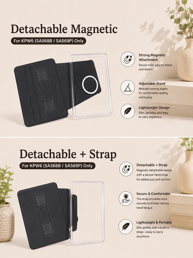 Personalized Striped Kindle Case, Custom Initial Kindle Cover, Colorful E-Reader Sleeve, Kindle Paperwhite & Colorsoft Case, Reader Gift image 14