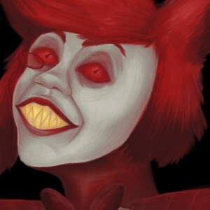 Alastor (Hazbin Hotel) Print