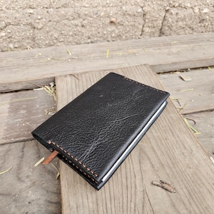 Travel Journal Small Pocket Notebook /  Leather Journal / 4.5 X 3.25 lined notepad / Pocket Journal / Refillable Journal / stocking stuffer