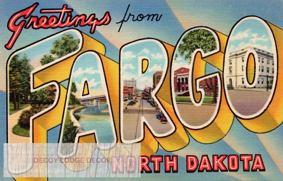 Greetings From Fargo, Digital Download - Etsy