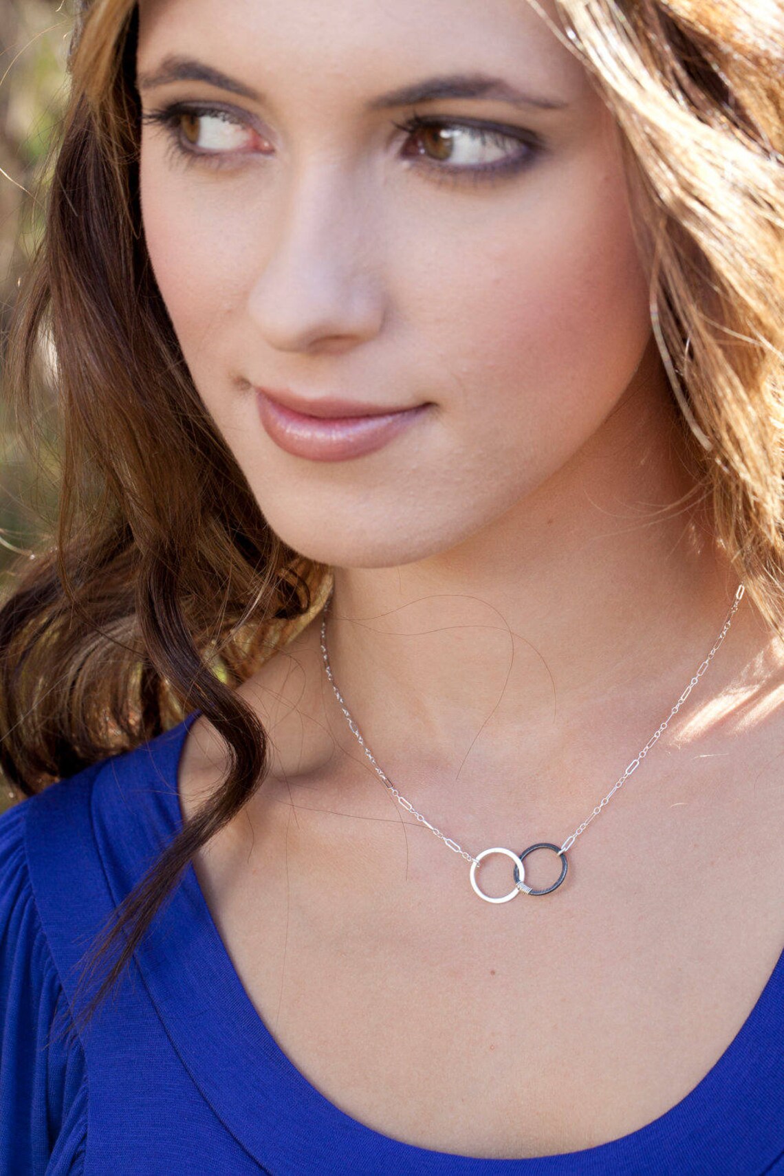 Friendship Necklace Sterling Silver Best Friend Necklace Etsy