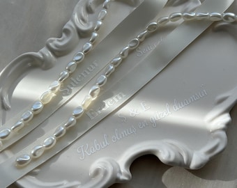 Bandeja de compromiso/ bandeja de compromiso/ soz tepsisi. Nisanseti, sozseti. Damatkahvesi