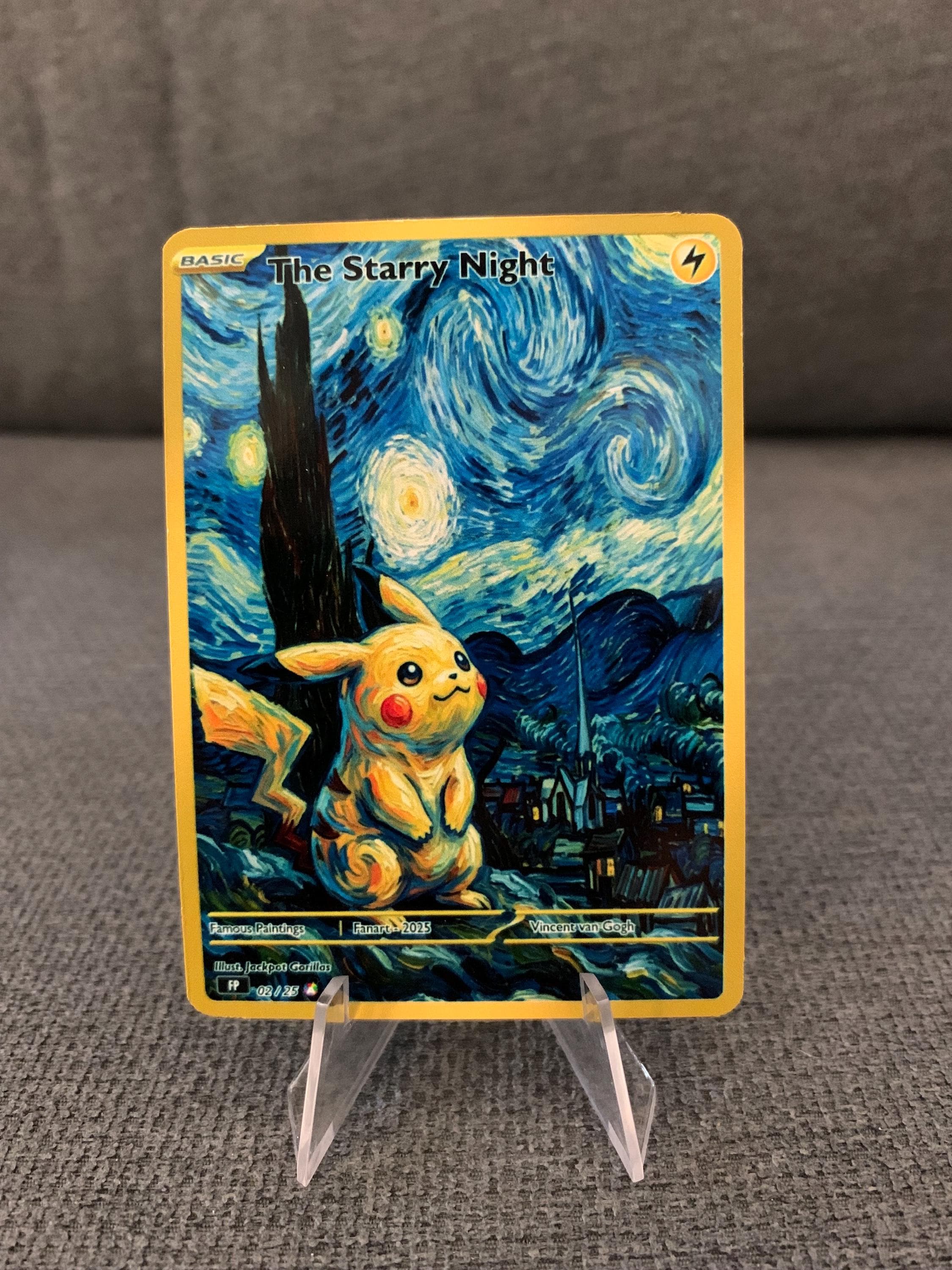 Mona lisa pikachu - Etsy 日本