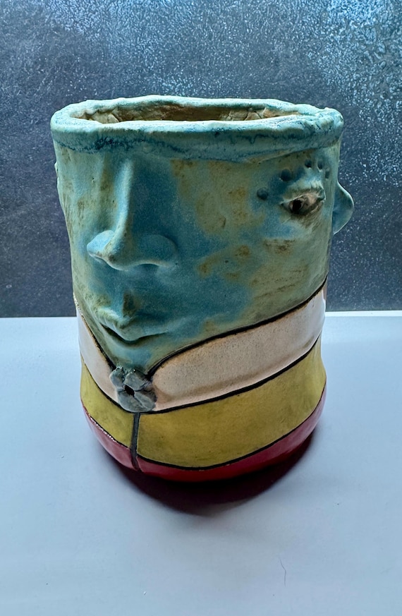 Medium Face Planter - stripes   -  (Free US Shipping)