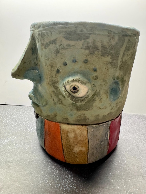 Medium Face Planter - stripes   -  (Free US Shipping)