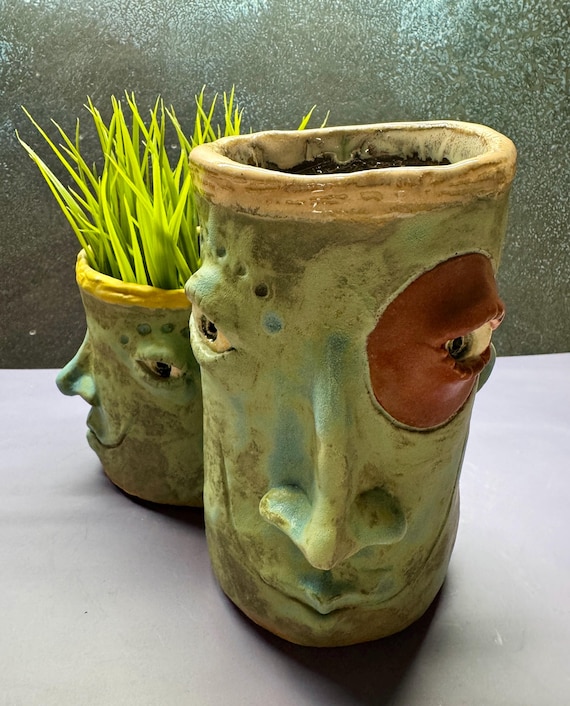 Medium Face Planter - 2 Planters in One -  (Free US Shipping)
