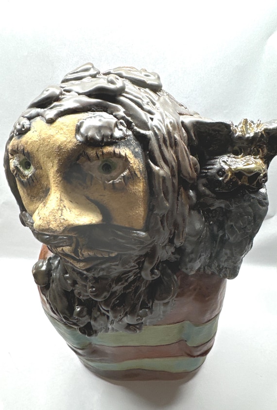 SALE - Medium Ceramic Sculpture - Best Friends   (Free US Shipping)