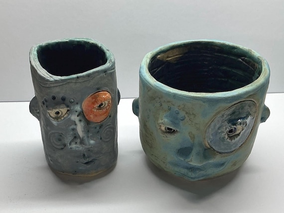 SALE -2 for 1 - One vase and one planter (Free US Shipping)