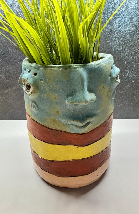 Medium Face Planter - stripes   -  (Free US Shipping)