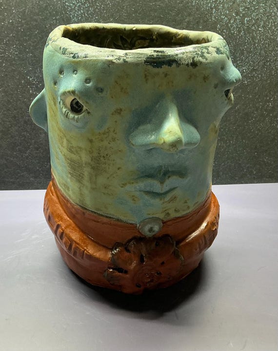 Medium Face Planter - Wrapped in Red -  (Free US Shipping)