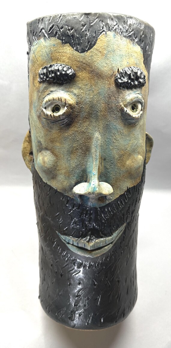 Large Ceramic Planter -   (Free US Shipping)