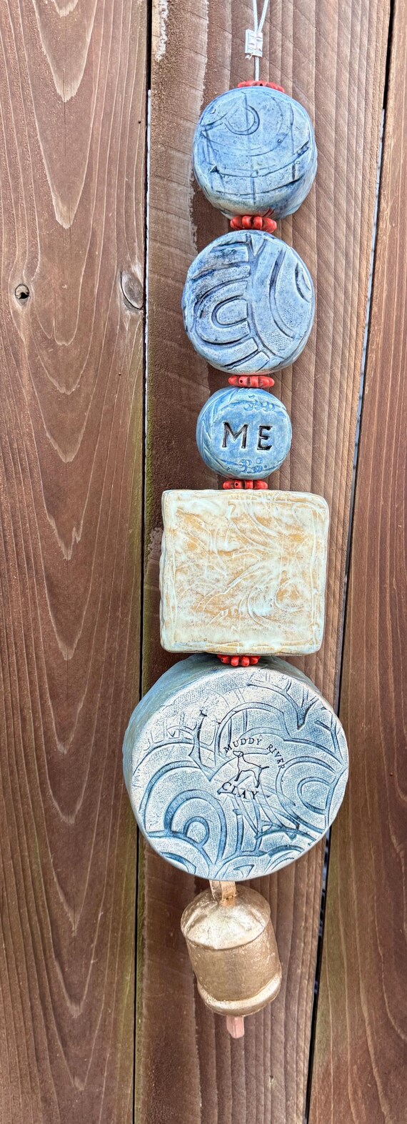 Mud Moments Bell -   You Make Me Smile  (Free US Shipping)