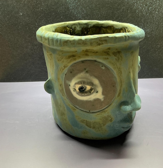 Medium Face Planter - Blue Matte -  (Free US Shipping)