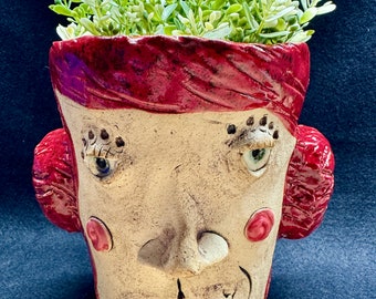 Face Planter - Redhead with Buns - (Free US Shipping)