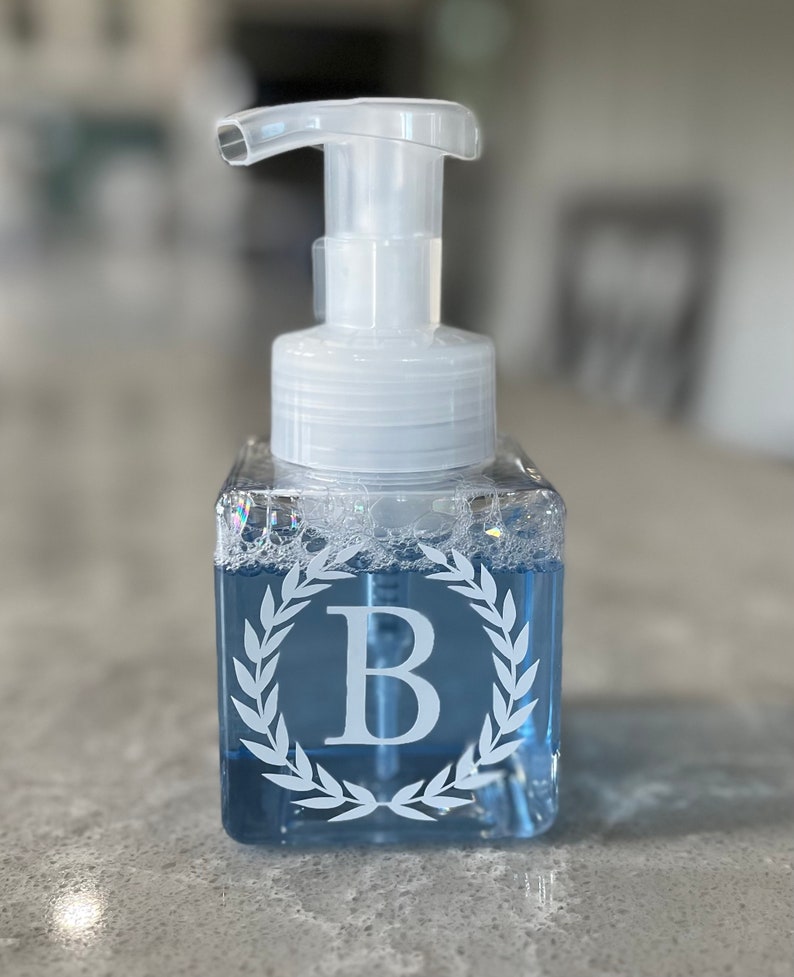 Personalized Foaming Soap Dispenser GREAT Gift image 1