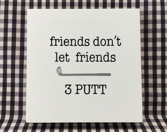 Great GOLF Gift Home Decor for Family and Friends and FORE You!  FREE Shipping