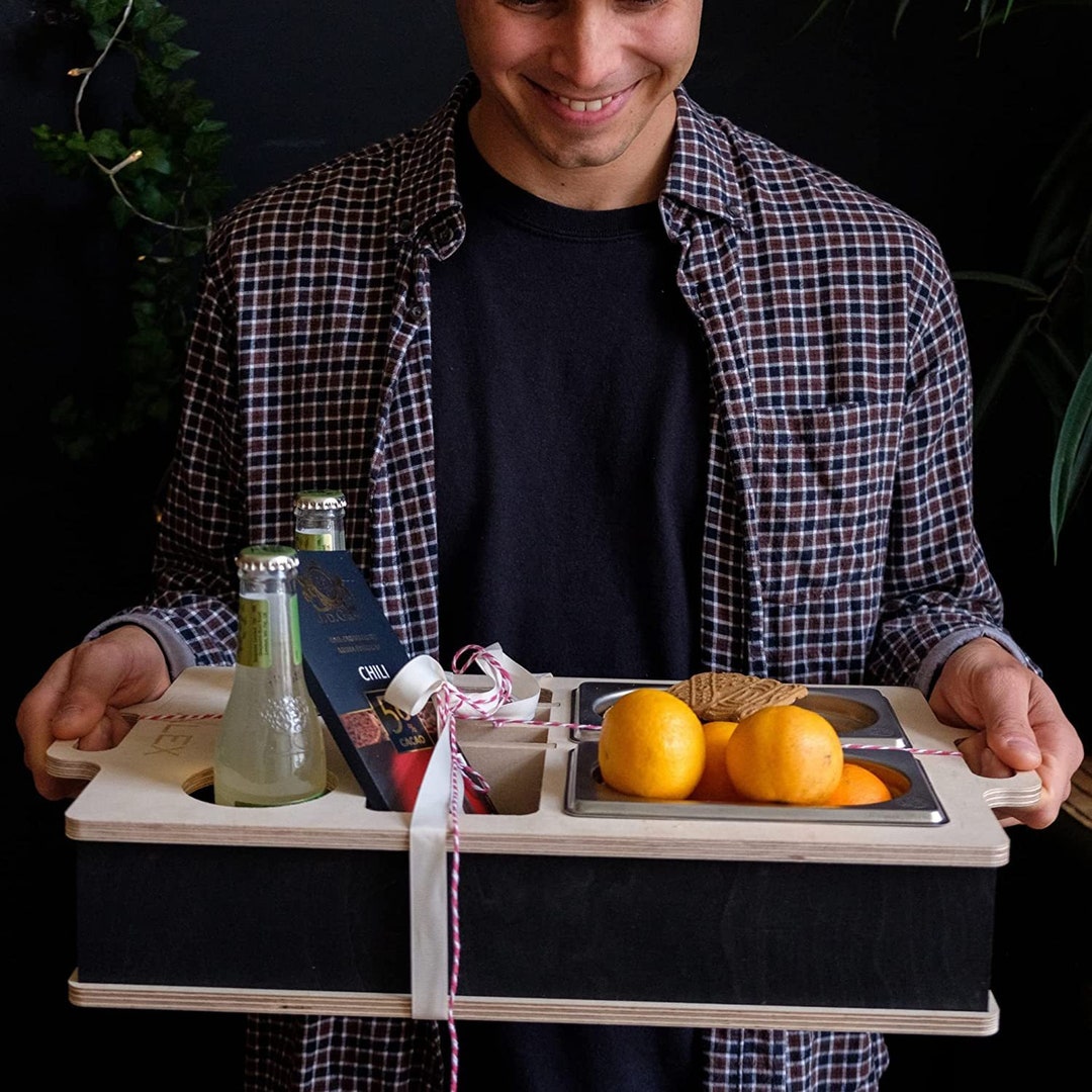 Inexterior Personalized Couchbar Snacksbar Mini Handmade Couch Butler