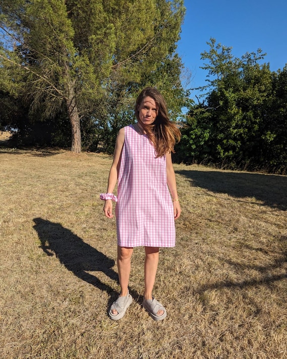 cotton trapeze dress Organic Cotton Interlock Trapeze Dress