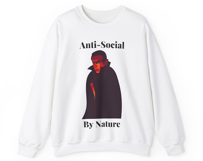 Featured listing image: Antisocial By Nature Crewneck Sweatshirt