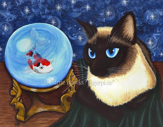 Siamese cat hot sale balls