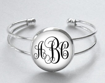 Miss Heidi's Casteel Monogram Cuff Bracelet