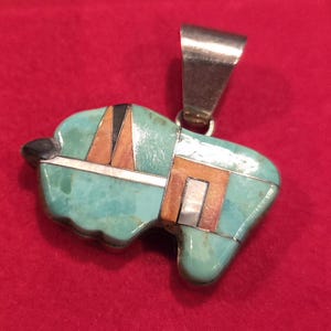 Navajo Inlay Jewelry Necklaces - Etsy display picture 1