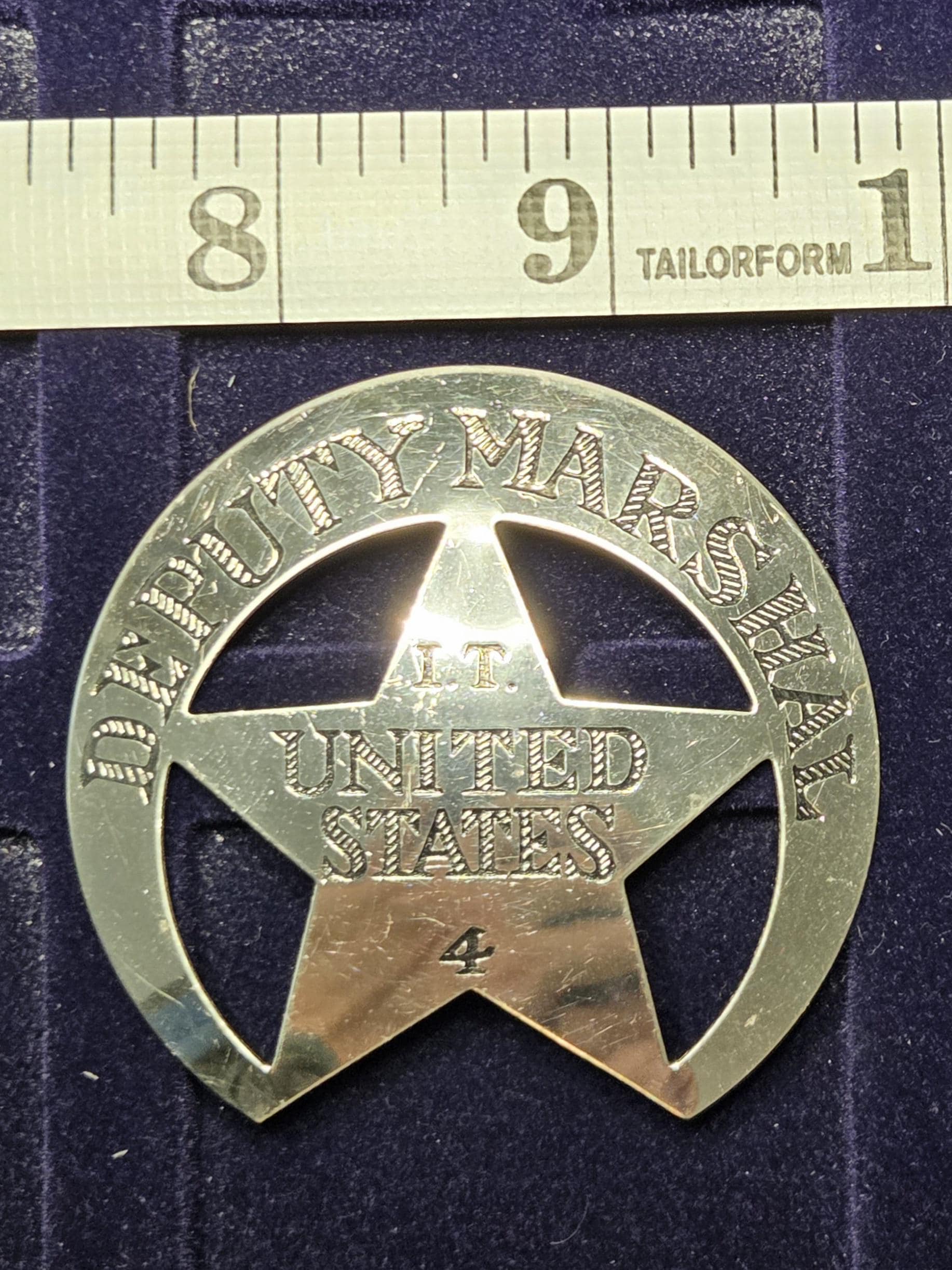 Deputy Us Marshal Badge - Etsy