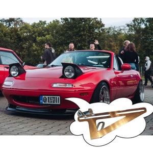 Suporte de montagem da placa de carro Mazda MX5 Miata NA NB