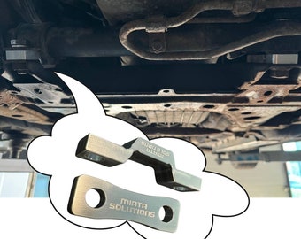 Steering rack spacers for mazda mx-5 miata NA/NB/NBFL