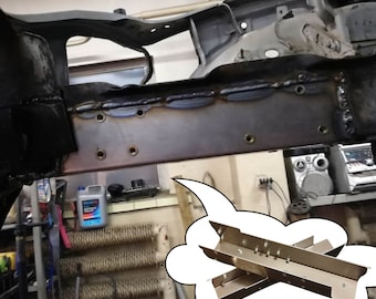 Chassis rail repair panel set for Mazda mx5 miata na/nb/nbfl