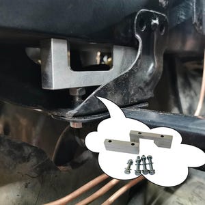 Sway bar reinforcement blocks for mazda mx5 miata na/nb/nbfl