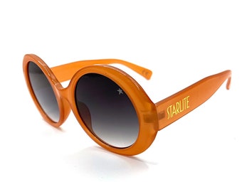 Starlite Universe, Gafas de sol redondas en naranja