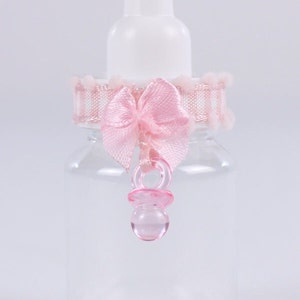 Mini Flasche Baby Shower Party Favor Gingham